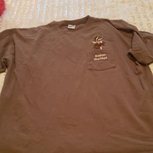 Warner brothers studio super genius t shirt